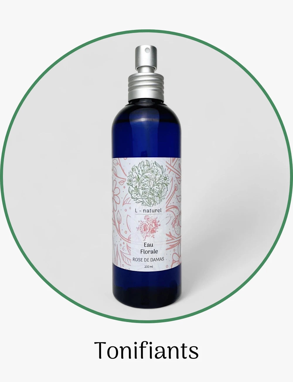 tonifiant, toner, eau florale, bio
